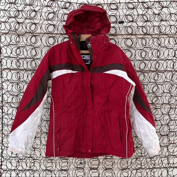 Columbia Interchange 3 in 1 red winter ski coat jacket - Picture 1 of 8